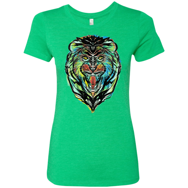 T-Shirts Envy / S Stencil Lion Women's Triblend T-Shirt
