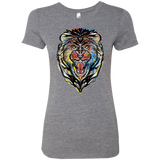 T-Shirts Premium Heather / S Stencil Lion Women's Triblend T-Shirt
