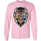 Stencil Lion Youth Long Sleeve T-Shirt