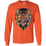 Stencil Lion Youth Long Sleeve T-Shirt
