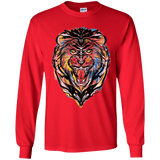 Stencil Lion Youth Long Sleeve T-Shirt