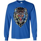 Stencil Lion Youth Long Sleeve T-Shirt
