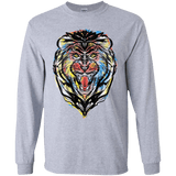 Stencil Lion Youth Long Sleeve T-Shirt