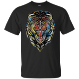 T-Shirts Black / YXS Stencil Lion Youth T-Shirt