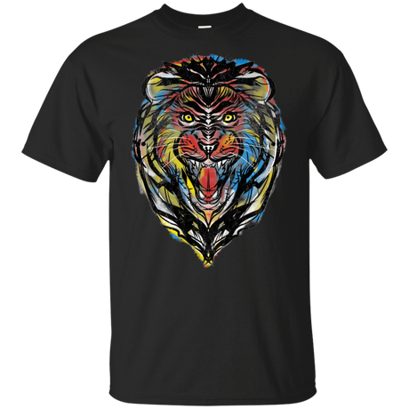 T-Shirts Black / YXS Stencil Lion Youth T-Shirt