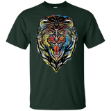 T-Shirts Forest / YXS Stencil Lion Youth T-Shirt