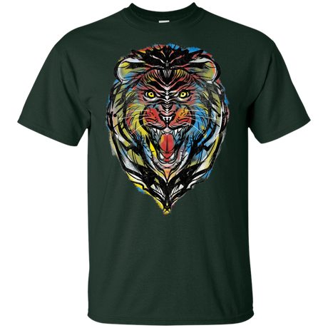 T-Shirts Forest / YXS Stencil Lion Youth T-Shirt