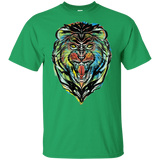 T-Shirts Irish Green / YXS Stencil Lion Youth T-Shirt