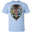 T-Shirts Light Blue / YXS Stencil Lion Youth T-Shirt