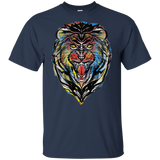 T-Shirts Navy / YXS Stencil Lion Youth T-Shirt