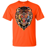 T-Shirts Orange / YXS Stencil Lion Youth T-Shirt