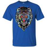 T-Shirts Royal / YXS Stencil Lion Youth T-Shirt