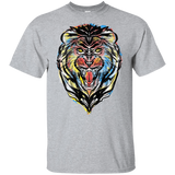 T-Shirts Sport Grey / YXS Stencil Lion Youth T-Shirt