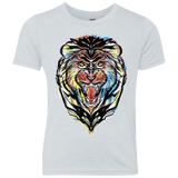 Stencil Lion Youth Triblend T-Shirt