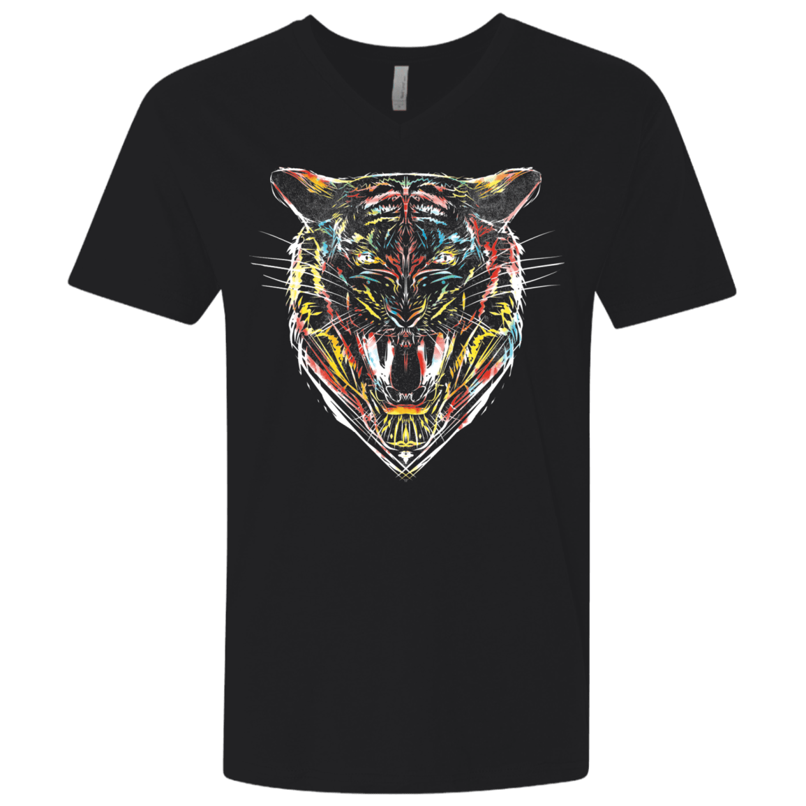 Stencil Tiger Men's Premium V-Neck