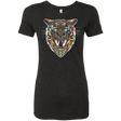 T-Shirts Vintage Black / S Stencil Tiger Women's Triblend T-Shirt