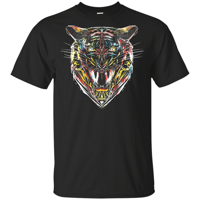 T-Shirts Black / YXS Stencil Tiger Youth T-Shirt