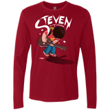 T-Shirts Cardinal / Small Steven Universe Men's Premium Long Sleeve