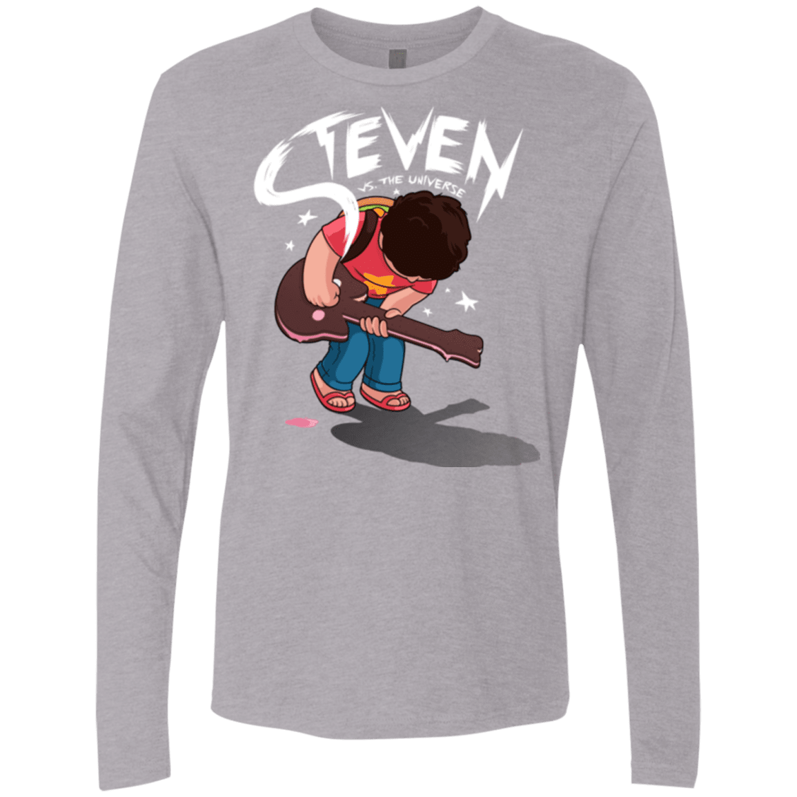 T-Shirts Heather Grey / Small Steven Universe Men's Premium Long Sleeve