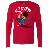 T-Shirts Red / Small Steven Universe Men's Premium Long Sleeve