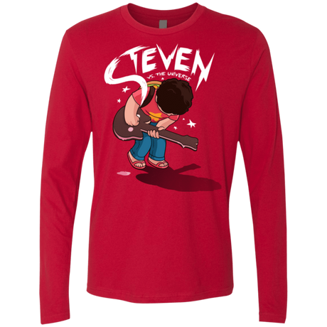 T-Shirts Red / Small Steven Universe Men's Premium Long Sleeve