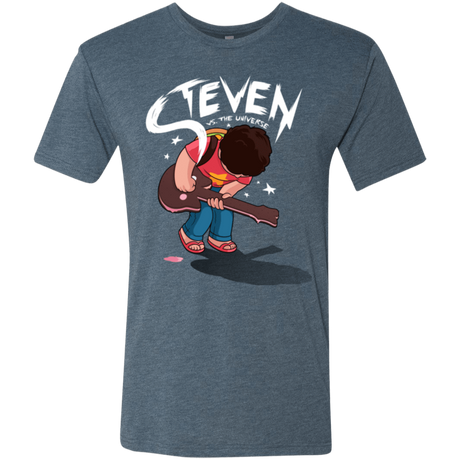 T-Shirts Indigo / Small Steven Universe Men's Triblend T-Shirt