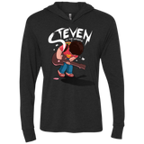 T-Shirts Vintage Black / X-Small Steven Universe Triblend Long Sleeve Hoodie Tee