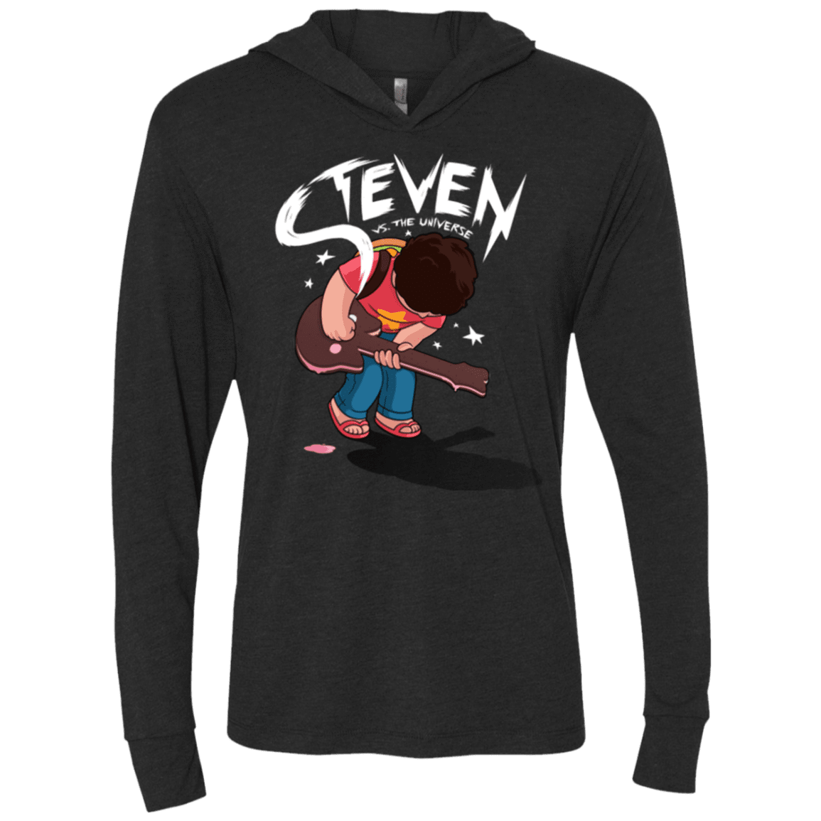 T-Shirts Vintage Black / X-Small Steven Universe Triblend Long Sleeve Hoodie Tee
