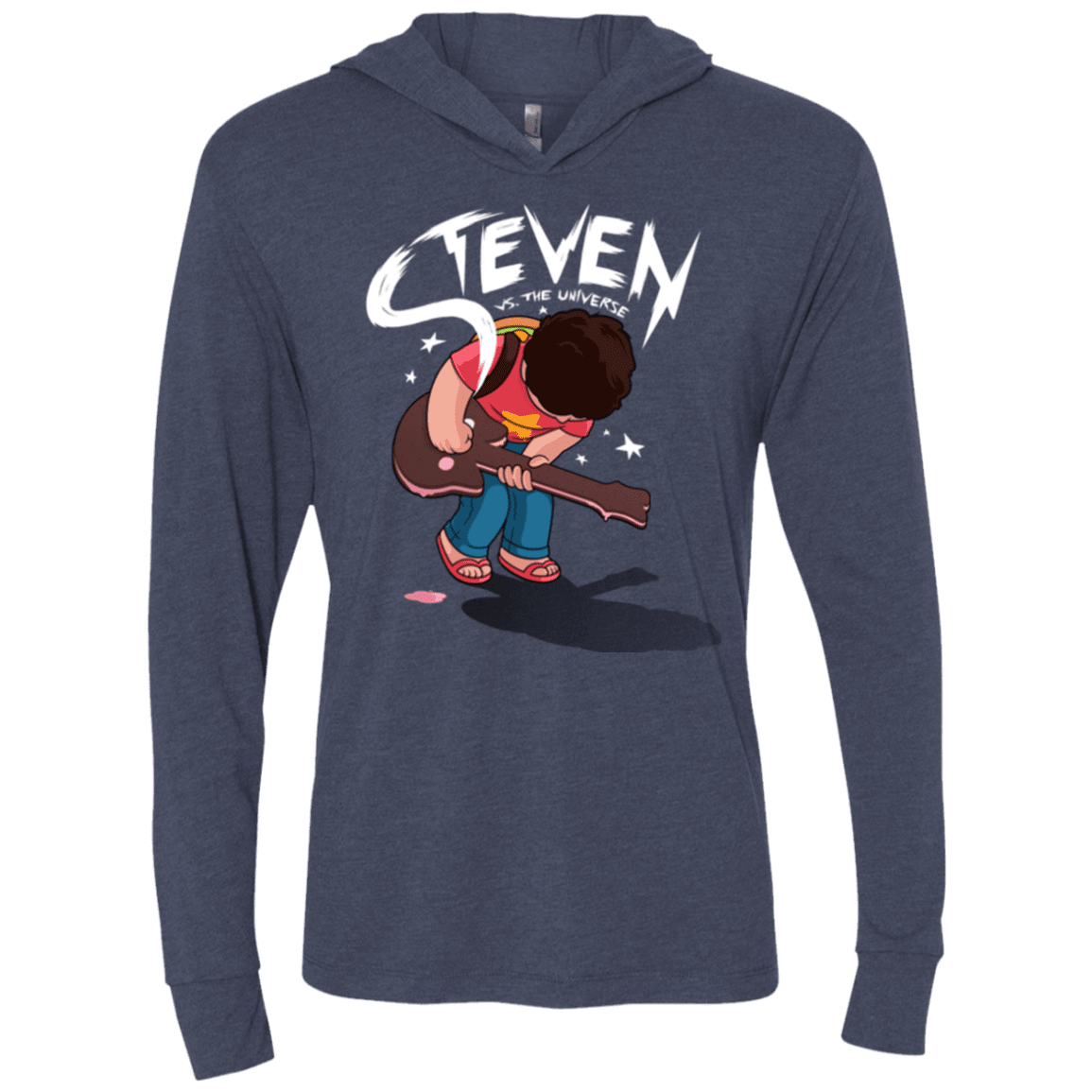 T-Shirts Vintage Navy / X-Small Steven Universe Triblend Long Sleeve Hoodie Tee