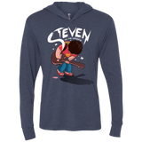 T-Shirts Vintage Navy / X-Small Steven Universe Triblend Long Sleeve Hoodie Tee