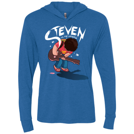 T-Shirts Vintage Royal / X-Small Steven Universe Triblend Long Sleeve Hoodie Tee