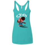 T-Shirts Tahiti Blue / X-Small Steven Universe Women's Triblend Racerback Tank