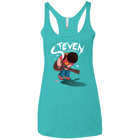 T-Shirts Tahiti Blue / X-Small Steven Universe Women's Triblend Racerback Tank