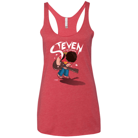 T-Shirts Vintage Red / X-Small Steven Universe Women's Triblend Racerback Tank