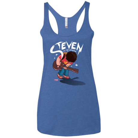 T-Shirts Vintage Royal / X-Small Steven Universe Women's Triblend Racerback Tank