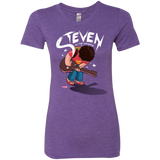 T-Shirts Purple Rush / Small Steven Universe Women's Triblend T-Shirt