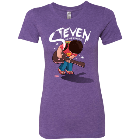 T-Shirts Purple Rush / Small Steven Universe Women's Triblend T-Shirt