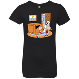 T-Shirts Black / YXS Stewie and Brian Girls Premium T-Shirt