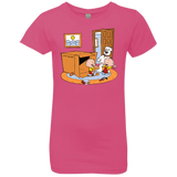 T-Shirts Hot Pink / YXS Stewie and Brian Girls Premium T-Shirt