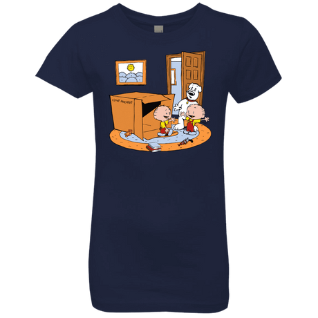 T-Shirts Midnight Navy / YXS Stewie and Brian Girls Premium T-Shirt