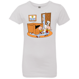 T-Shirts White / YXS Stewie and Brian Girls Premium T-Shirt