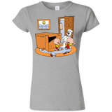 T-Shirts Sport Grey / S Stewie and Brian Junior Slimmer-Fit T-Shirt