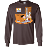 T-Shirts Dark Chocolate / S Stewie and Brian Men's Long Sleeve T-Shirt