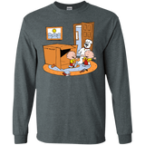 T-Shirts Dark Heather / S Stewie and Brian Men's Long Sleeve T-Shirt