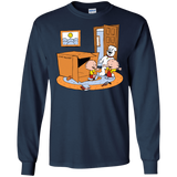 T-Shirts Navy / S Stewie and Brian Men's Long Sleeve T-Shirt