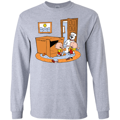 T-Shirts Sport Grey / S Stewie and Brian Men's Long Sleeve T-Shirt