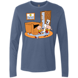 T-Shirts Indigo / S Stewie and Brian Men's Premium Long Sleeve