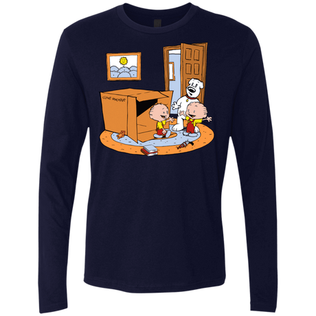 T-Shirts Midnight Navy / S Stewie and Brian Men's Premium Long Sleeve