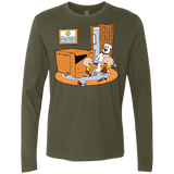 T-Shirts Military Green / S Stewie and Brian Men's Premium Long Sleeve
