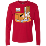 T-Shirts Red / S Stewie and Brian Men's Premium Long Sleeve